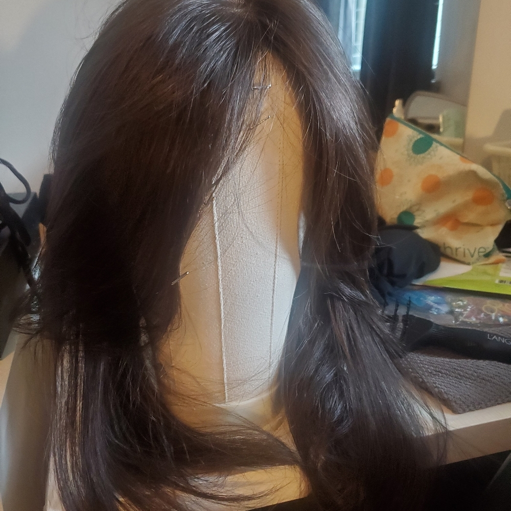 BelleTress LaceFront Mono Top Straight 18" Topper
